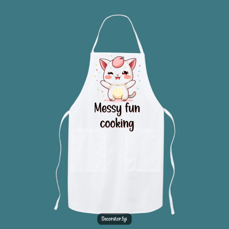 Funny Party Apron: Mischievous Confetti, Humorous Gift