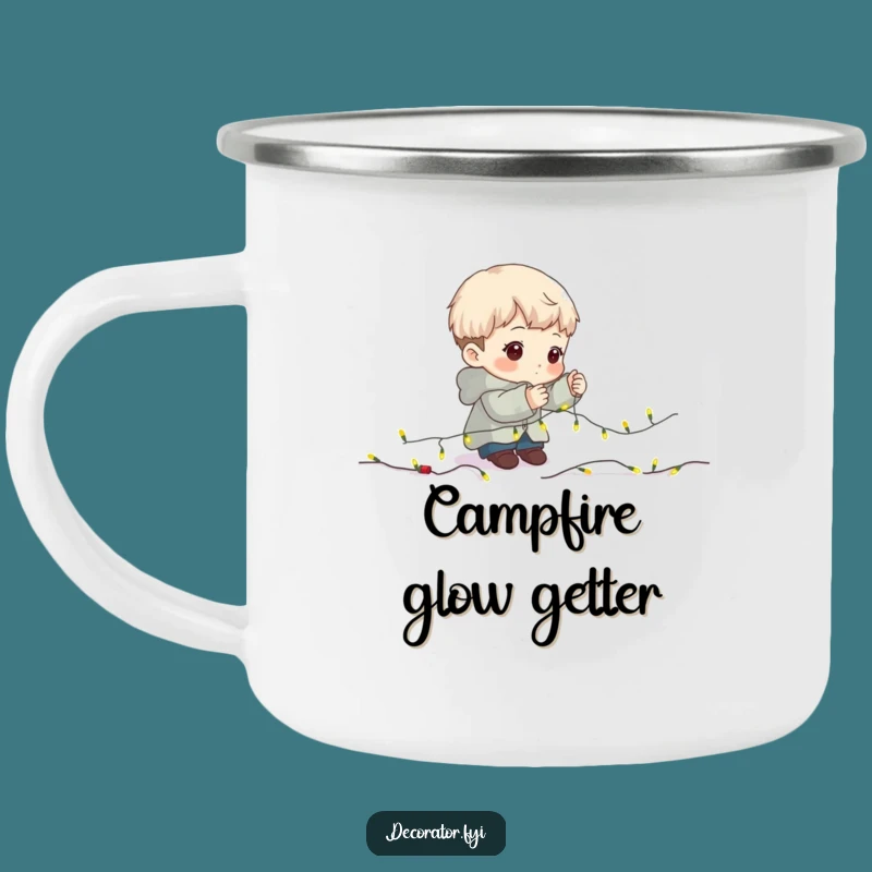 Funny Camping Mug: Determined Decorator, Durable & Hilarious for Festive Adventures