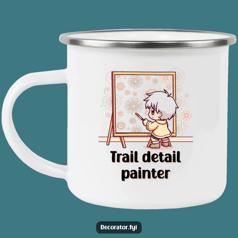 Funny Outdoor Artist Mug: Determined Painter, Great Funny Gift