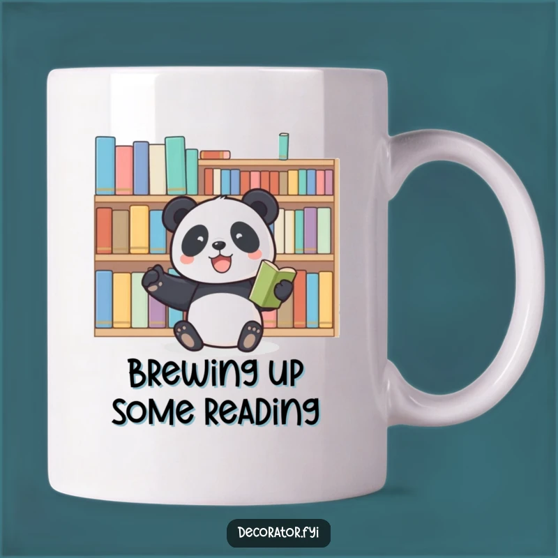 Funny Panda Librarian Mug: Organize Your Day with This Hilarious Funny Gift
