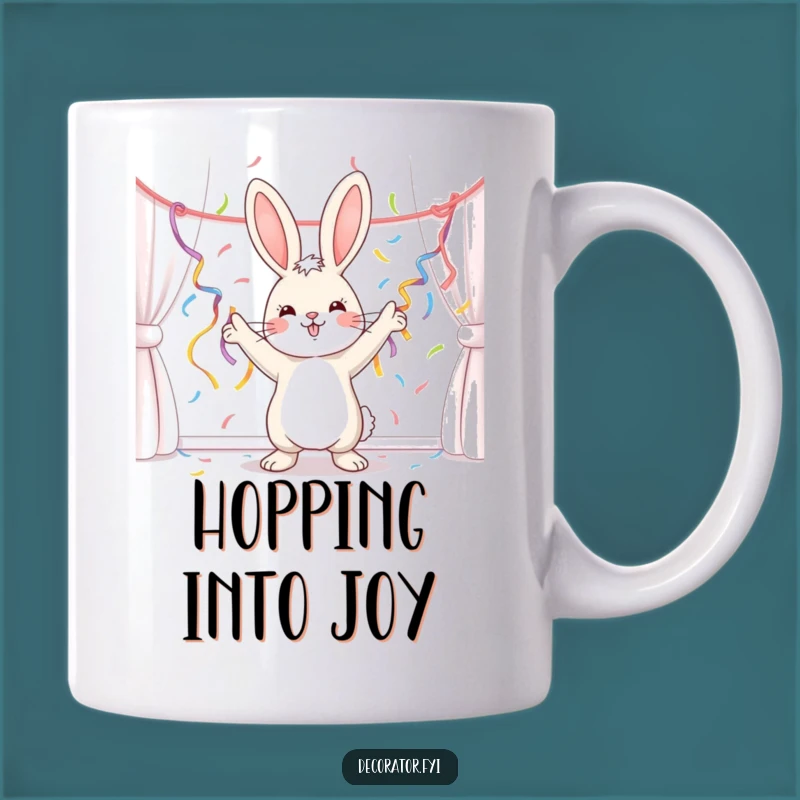 Funny Bunny Party Planner Mug: Celebrate with Whimsical Cheer!