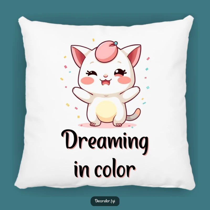 Funny Party Pillow: Mischievous Confetti, Cozy Humorous Gift