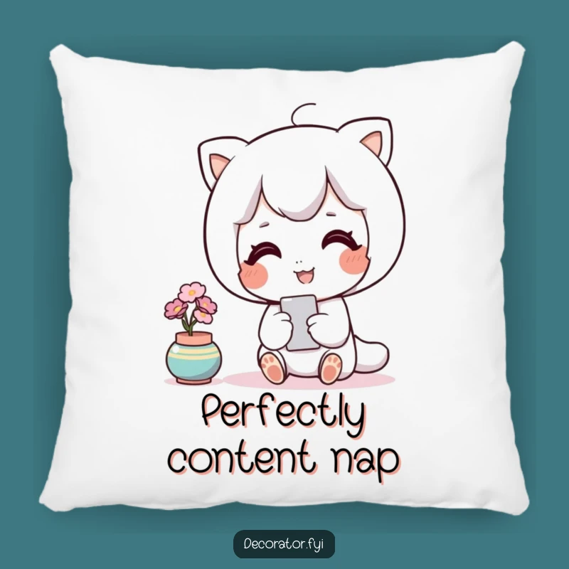 Funny Decor Pillow: Cozy Contentment for the Ultimate Funny Gift!
