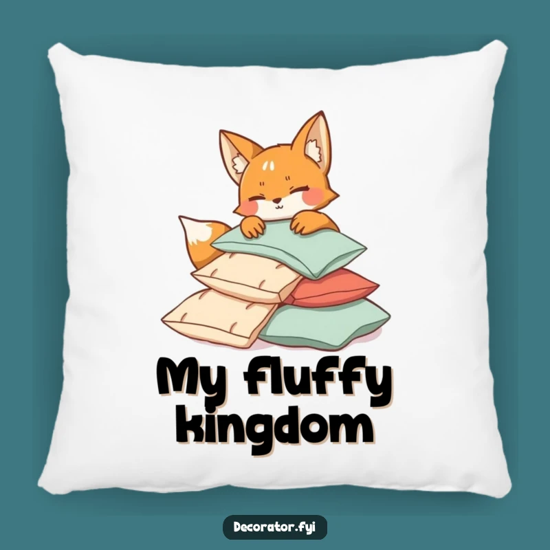 Funny Fox Pillow Pillow - Ultimate Comfort & Hilarious Home Decor Gift