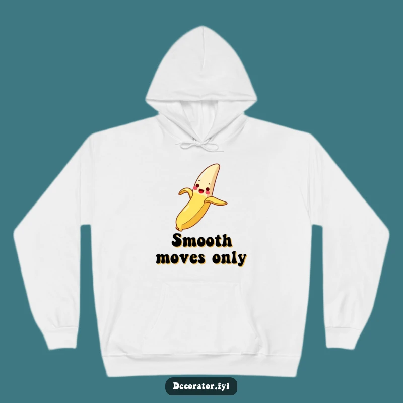 Funny Banana Peel Breadstick Hoodie: Cozy Up with Comical Slides