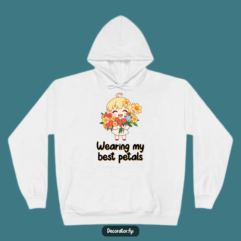 Funny Joyful Gardener Hoodie: Stay Cozy with Floral Vibes and Humorous Designs