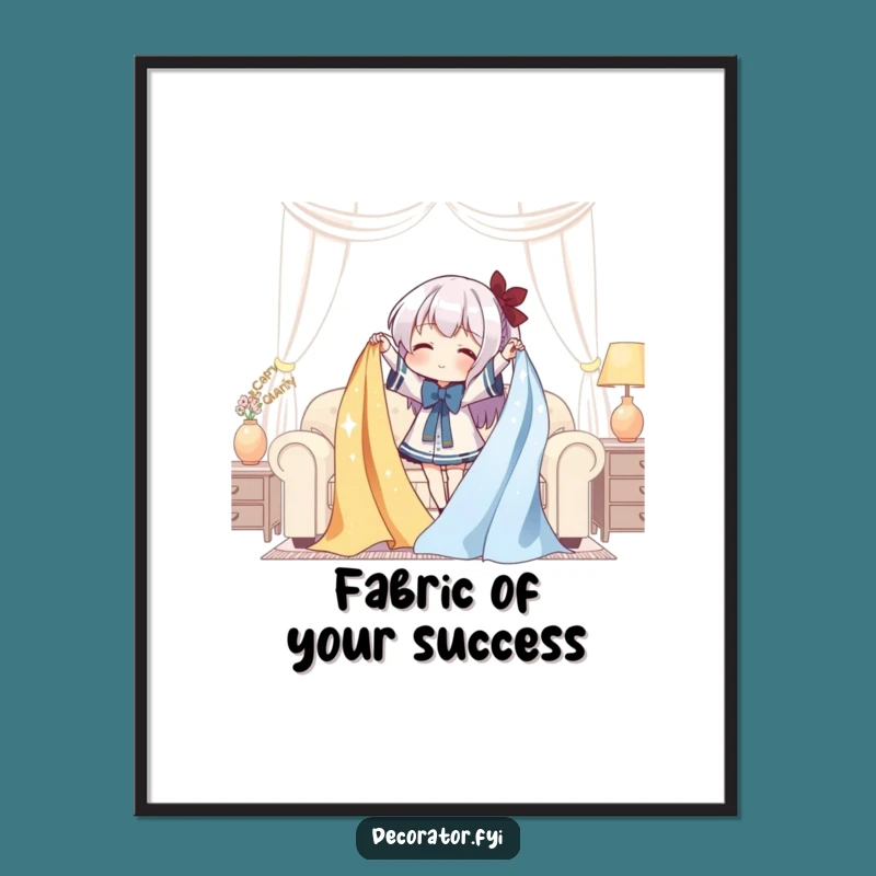 Funny Free Printable Wall Art: Sassy Decorator's Shimmering Furniture Art