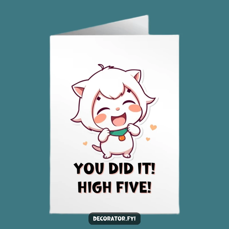 Free Printable Congrats Card: Mischief Maker Sticker Prank Funny Downloadable Gift