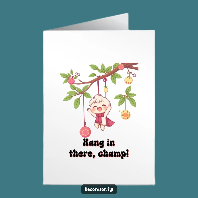 Free Printable Congrats Card - Festive Branch Art - DIY Downloadable Gift