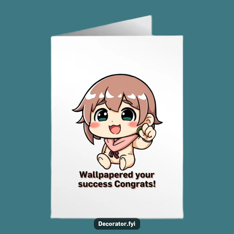 Free Printable Congrats Card: Wallpaper Pro Decorator Smile Funny Gift