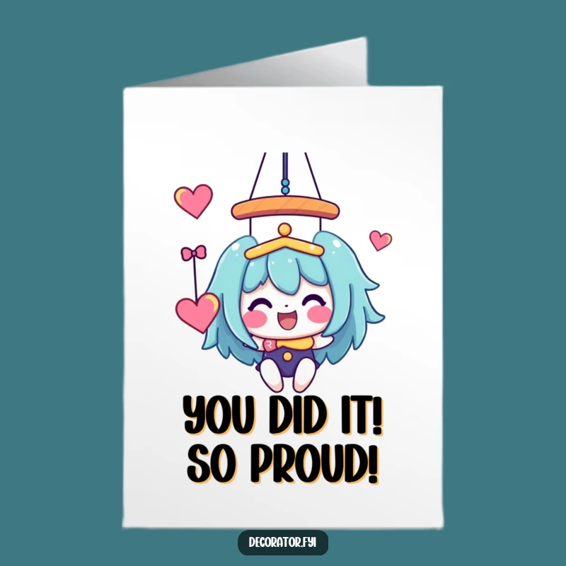 Free Printable Congratulations Card: Whimsical Mobile Hanging, Humorous Downloadable Gift