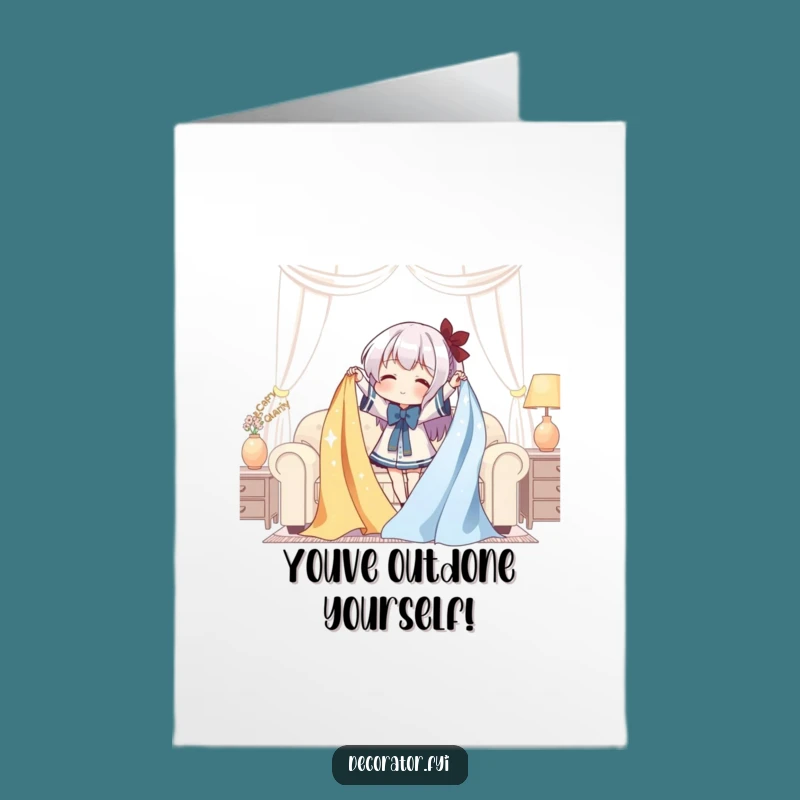 Free Printable Congrats Card: Sassy Decorator's Glamorous Achievement Reveal!