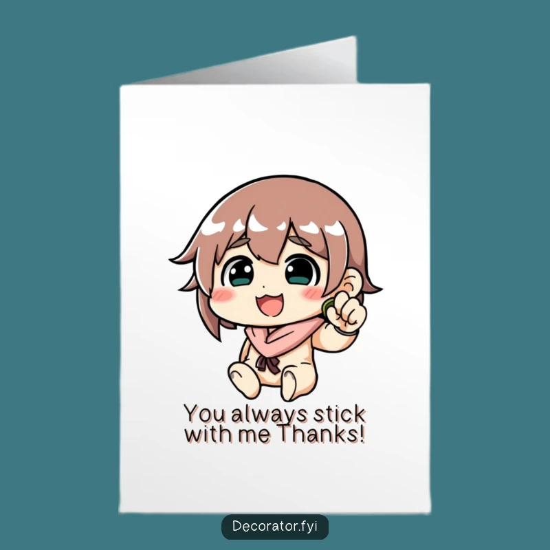 Free Printable Thank You Card: Determined Decorator Wallpaper Smile Funny Gift