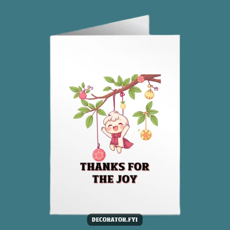 Free Printable Thank You Card - Charming Branch Art - DIY Downloadable Gift