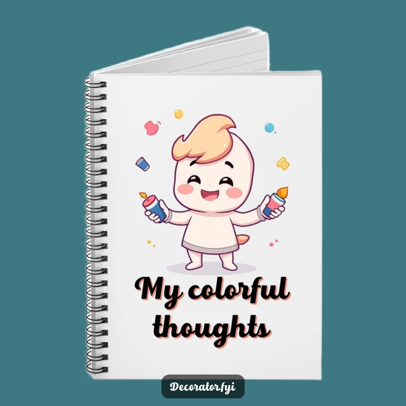 Funny Art Ideas Notebook: Playful Juggler - Humorous Journal for Creative Minds!