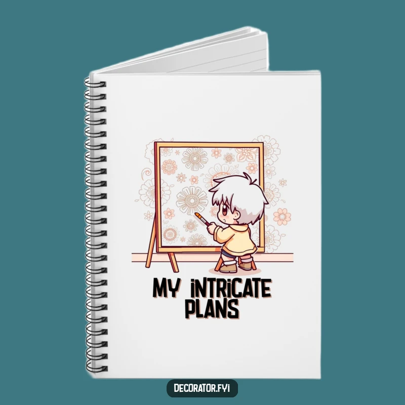 Funny Detail Journal: Determined Painter's Notes, Perfect Funny Gift