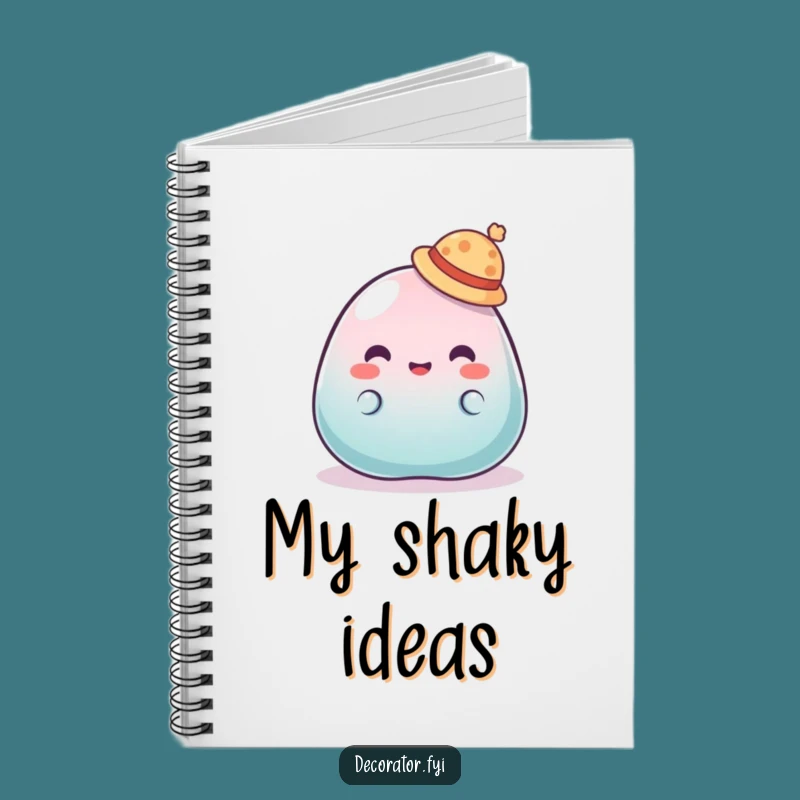 Funny Jelly Hat Notebook: Silly Character Journal, Creative Humorous Gift