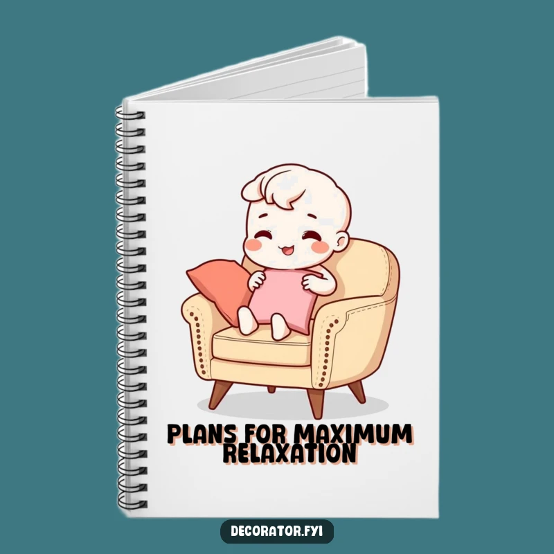 Funny Journal: Beaming Character's Decorating Notes for Creative Inspiration