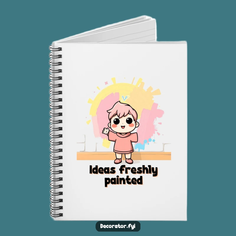 Funny Painter Notebook: Cheerful Pride, Humorous Diary Gift