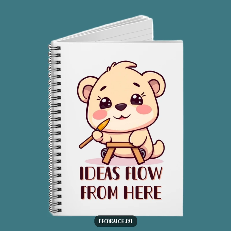 Funny Artist Notebook: Painter Character's Ideas, Perfect Funny Gift for Jotting