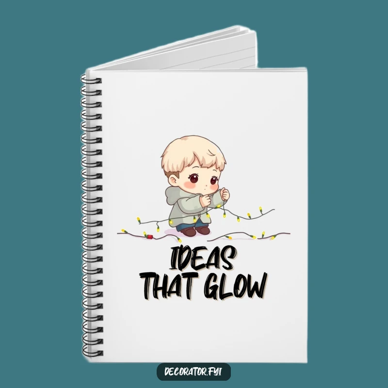 Funny Notebook: Determined Decorator, Ideal for Jotting Down Festive Plans