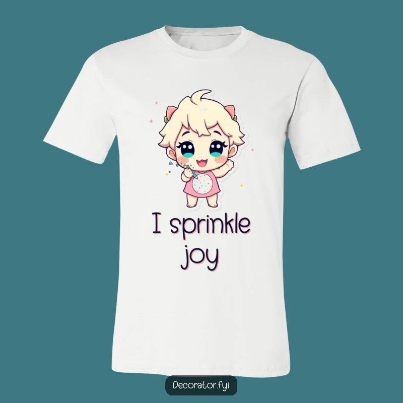 Funny Glitter Enthusiast T-Shirt: Cheerful Sparkle Creator, Comical Gift