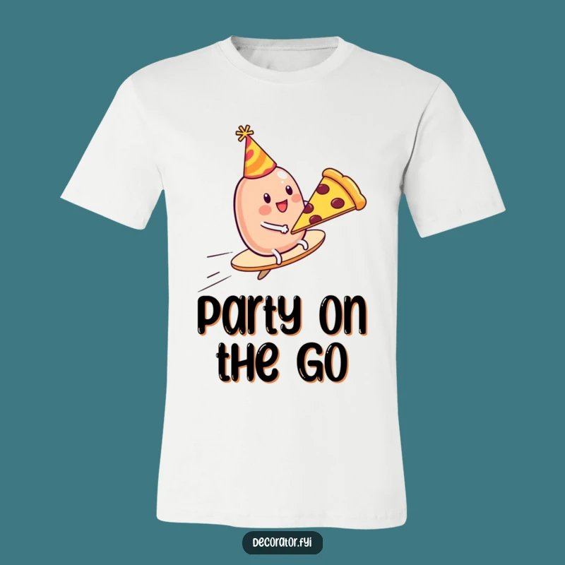 Funny Jelly Bean Pizza Shirt: Wearable Whimsy for a Hilarious Good Time