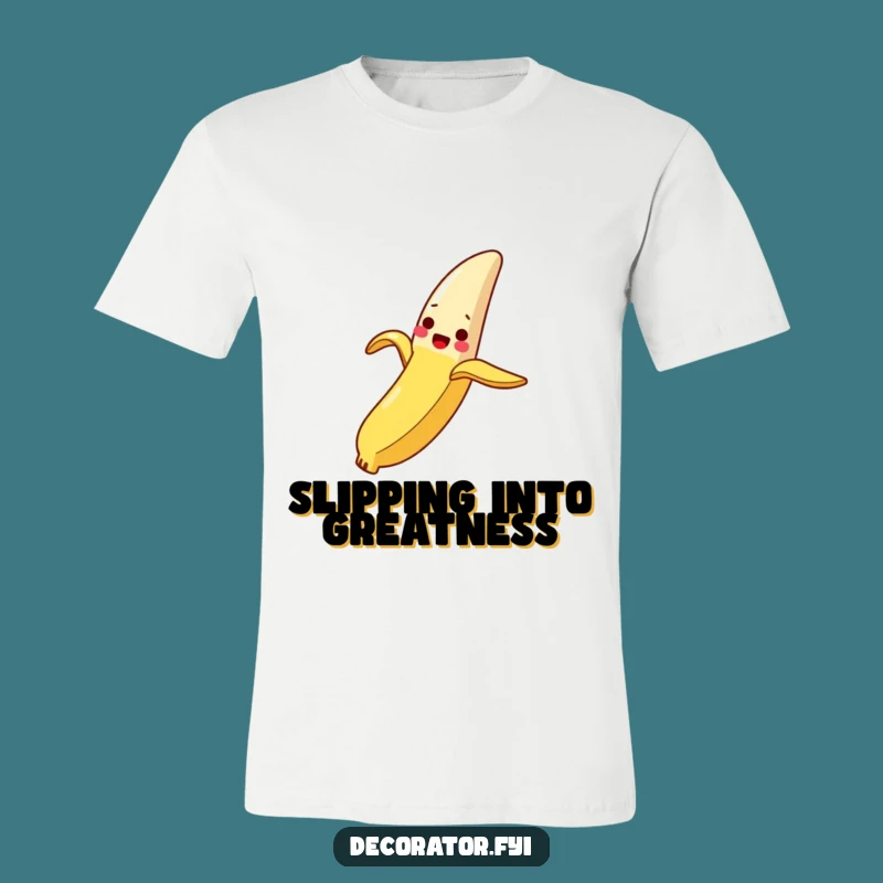 Funny Banana Peel Breadstick Shirt: Wear Your Comical Mishaps with Pride!